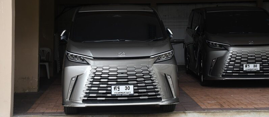 เปิดเลขเด็ด ทะเบียนรถ 'นายกฯ' Lexusคันใหม่