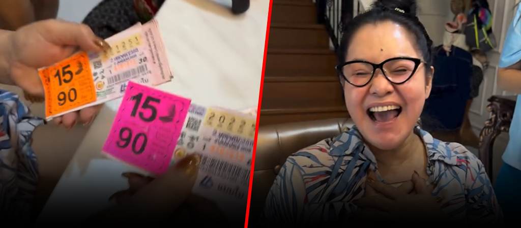 ฮาย อาภาพร เฮงรับปีใหม่ ถูกรางวัลเลขท้าย 30 ใบ!